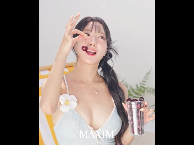 나랑 피서갈래~? #치어리더서여진 #커버모델 #맥심