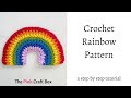 Häkelanleitung Für Regenbogenmuster Kostenlos Anfängerfreundlich