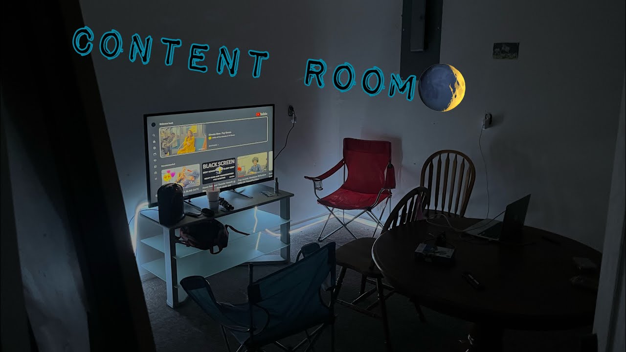 TRANSFORMERING A STORAGE ROOM TO A CONTENT ROOM🤯 - YouTube