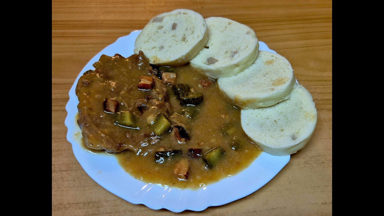 Vepřová krkovice po znojemsku + humorně zhudebněný recept na konci