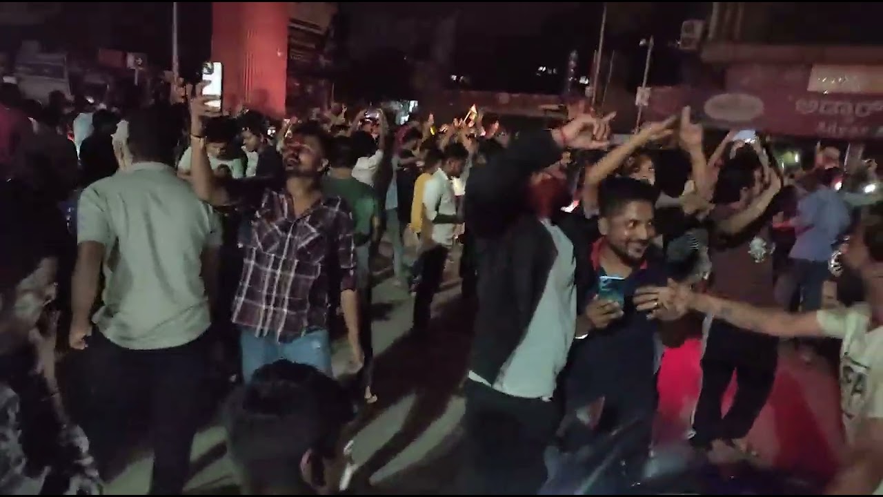 RCB fans Madness Celebration