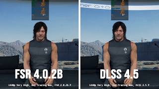 FSR 4.0.2b vs DLSS 4.5 | RTX 4070 | Death Stranding 2