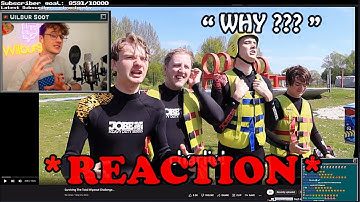 WilburSoot Reacts to "Surviving The Total Wipeout Challenge - Tom Simons"