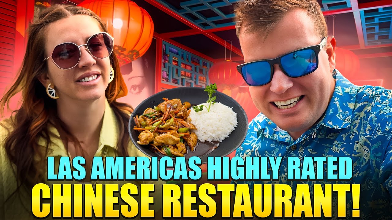 Посещение высокорейтингового китайского/азиатского ресторана в Лас Америкас на Тенерифе! ☀️
