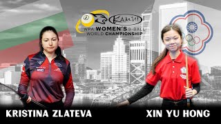 Women’s World 9-ball | Kristina Zlateva vs Xin Yu Hong