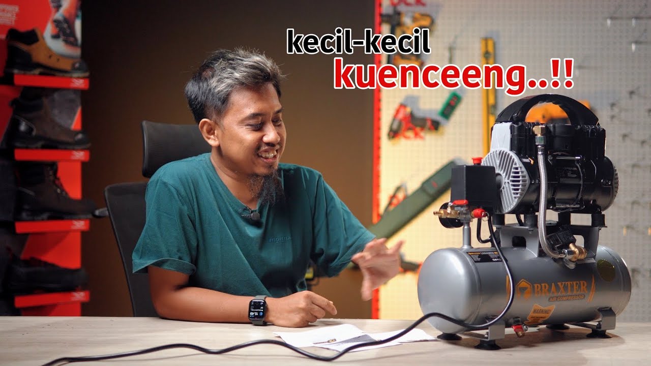 Akhirnya.. muncul juga!! - KOMPRESSOR OILLESS HIGH SPEED TERBARU BRAXTER BT0910RX 9L
