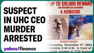 Suspect in UnitedHealthcare CEO killing arrested