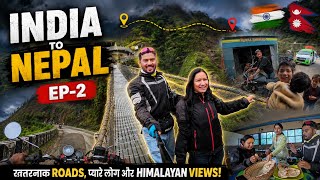 India To Nepal Non- Stop Tour By Bike | How to Reach Nepal 🇳🇵| Pahadi Lifestyle vlog ‎⁨@tripsense⁩&nbsp; 