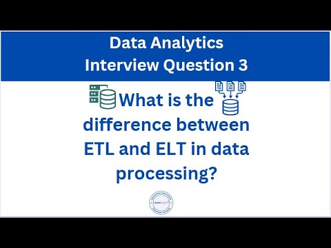 What is the difference between ETL and ELT in data processing
