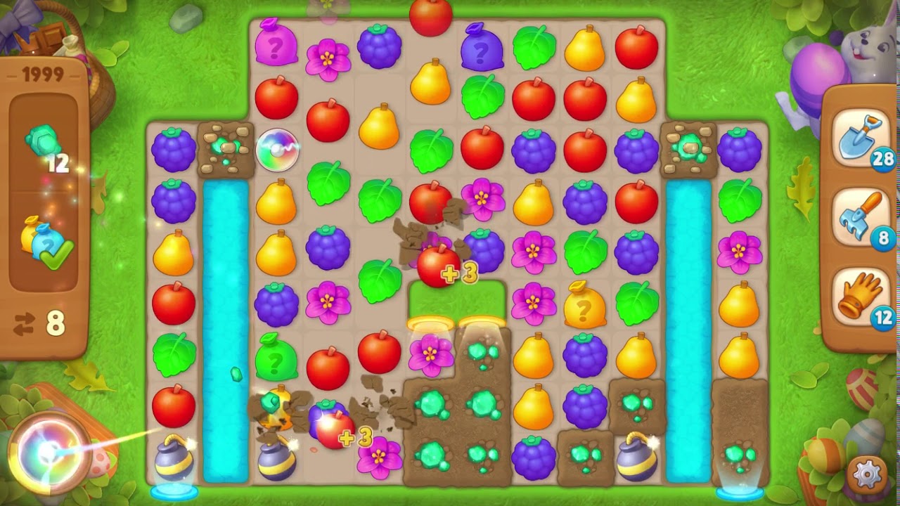 Gardenscapes Level 1999 With No Boosters YouTube