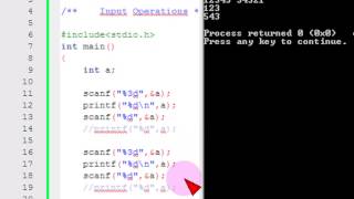 Bangla C programming tutorial -18- Input operation