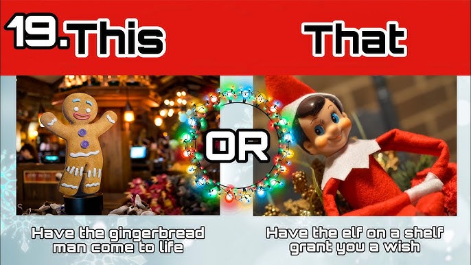 Would You Rather? Christmas Edition: Laugh-Out-Loud Holiday Game for Kids