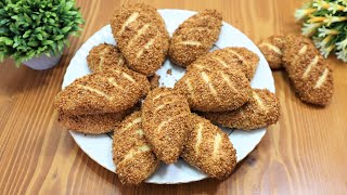 Pamuk Gibi Mayasiz Peynirli Simit Poğaça Tarifi 😍 Pastane Usulü Poğaça