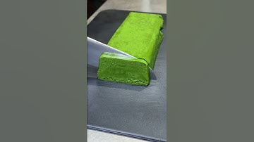 高級抹茶を使ったとろとろ抹茶テリーヌ🍵 #japanesefood