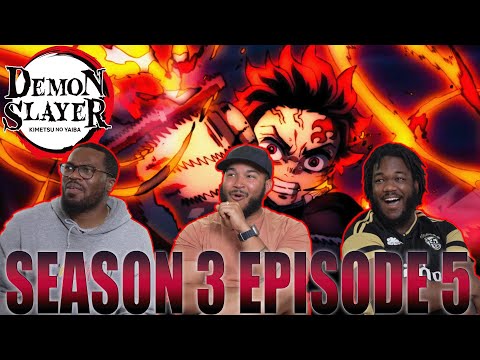 TANJIRO IS INSANE!! | Demon Slayer Season 3 Episode 5 Reaction