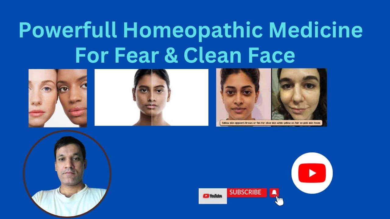 Face ko Gora karne ki homeopathic medicine l power full homeopathic