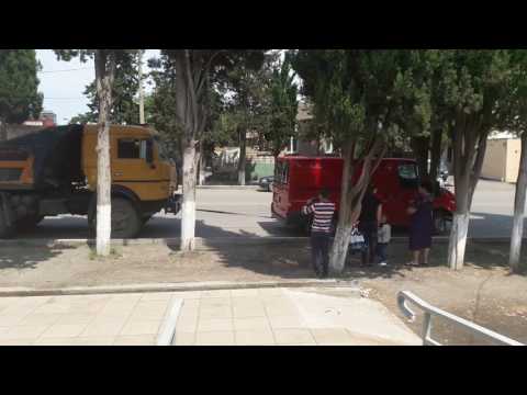 მარშუტკამ დატვირთული კამაზი გაწია