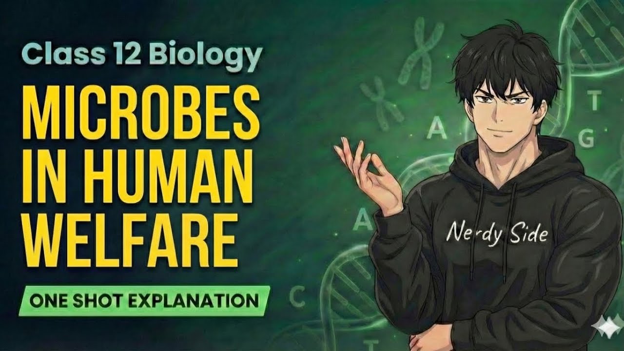 🔥 Microbes in Human Welfare | Class 12 Biology One Shot - YouTube
