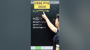 Q) Integration ∫e^(x log 5) . e^x  𝑑x 2026 Integration PYQ 2025 MathsClass 12 #maths #cbse2026