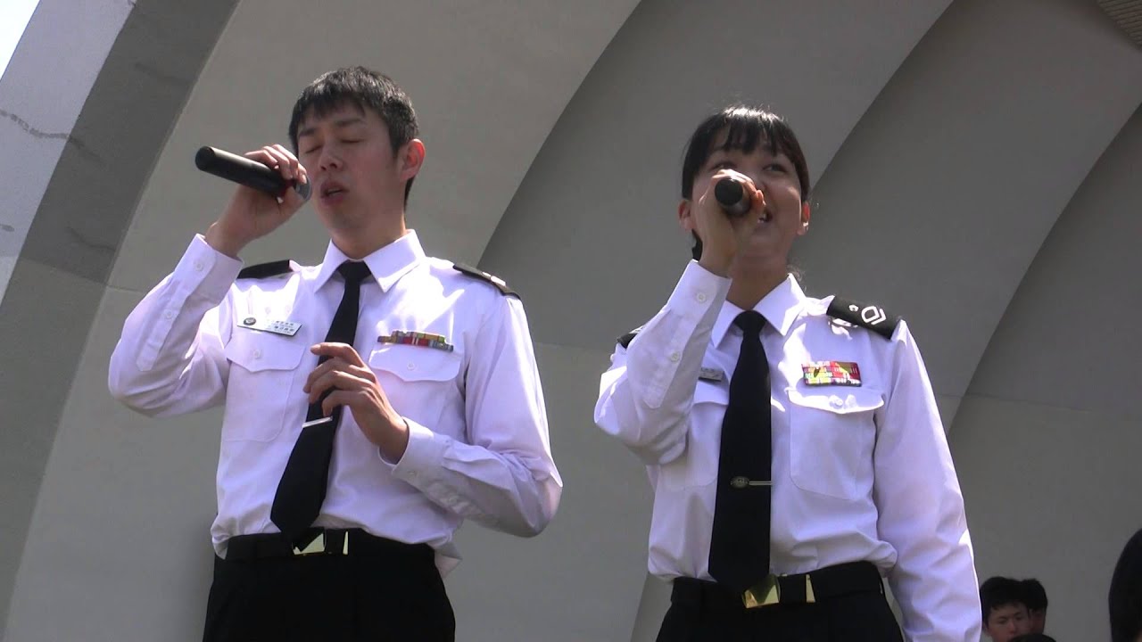 [歌詞字幕] 自衛官が歌う『翼をください』🎤 海上自衛隊横須賀音楽隊