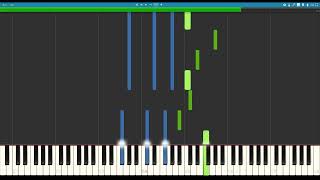 Borrtex - Calme Piano Tutorial
