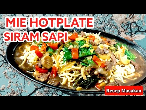 Mie Hotplate Sapi Lada Hitam