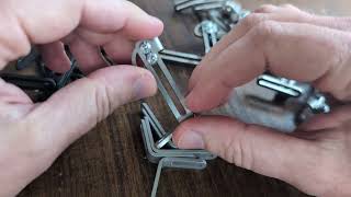 Pitch towers - first stainless prototypes