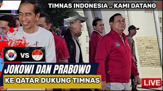 🔴GETARKAN ASIA‼️Bikin Timnas Korsel KETAKUTAN - Presiden Jokowi & Prabowo ke Qatar Support Timnas🇮🇩