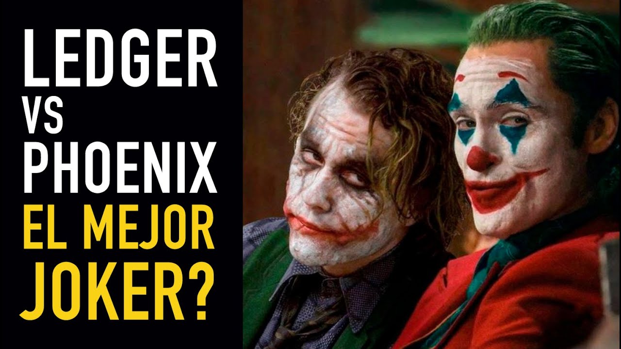 Heath Ledger vs Joaquin Phoenix ¿Quién fue mejor Joker? - The Top Comics -  YouTube