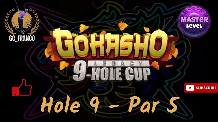 QR H9 ALBA look 👀  Gokasho 9 Hole cup - Golf Clash - *Master Tournament Guides