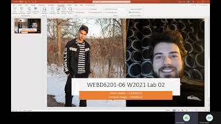 WEBD6201-06 Lab 2