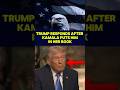 Trump Responds After Kamala Puts Him in Her Book! 🔥 #ytshorts #trump