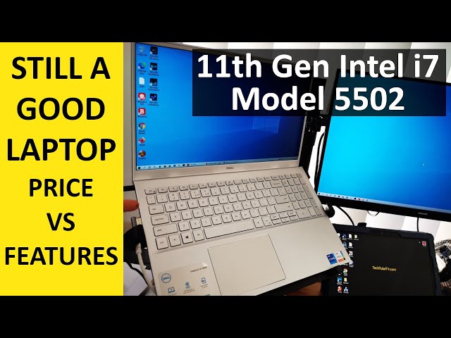 DELL Inspiron 15 5000 (5502), 11th Gen i7, Iris Xe Graphics, SSD, Unboxing, Specifications, Laptop