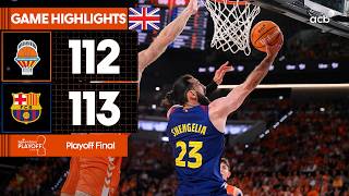 Valencia Basket - Barça (112-113) HIGHLIGHTS | Playoff Liga Endesa 2025-26