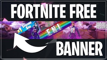 FREE FORTNITE BANNER WITH GIMP | Seedart | raaame - Designs