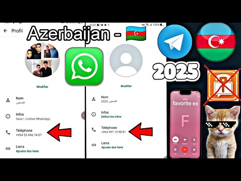 طريقة الحصول على رقم أذربيجان بديل  وتفعيل واتساب وتيليجرام 2025