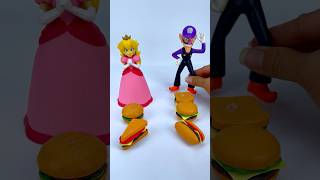 Unboxing And Review Super Mario Bros Princess Peach Vs Waluigi & Yoshi Cute Toys Asmr 