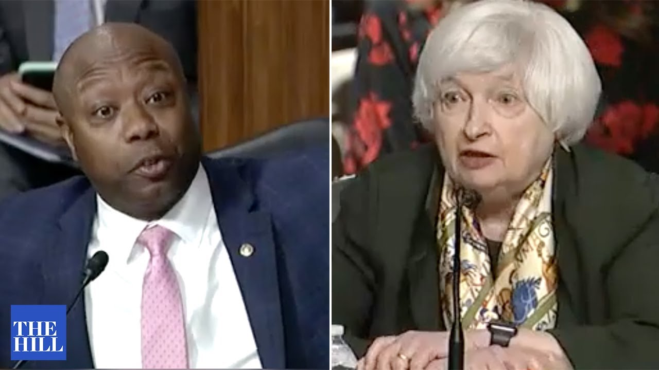 'I Do Support It!' Secretary Yellen Clashes With Sen. Scott Over IRS Imposed Data Collection