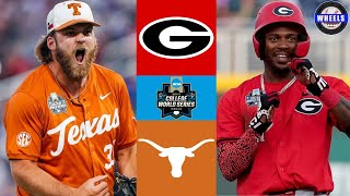#3 Georgia v #6 Texas (Great!) | MCWS Elimination Game | 2026 College Baseball Highlights & Analysis