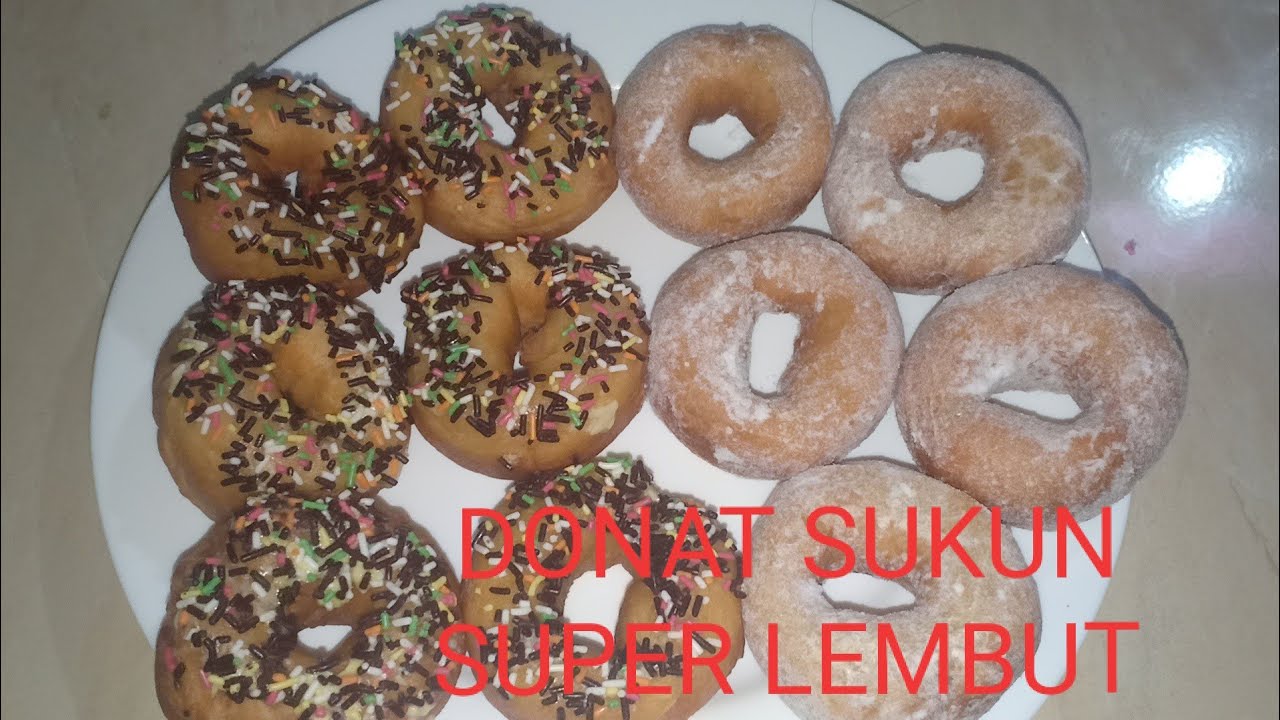 MASIH JARANG YANG BUAT DONAT SUKUN!! CARA MEMBUAT DONAT