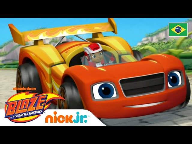 Tubetes tema carros de corrida Blaze Monster Machine