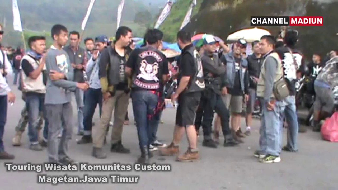 Touring Wisata Komunitas Motor Custom Di Magetan YouTube