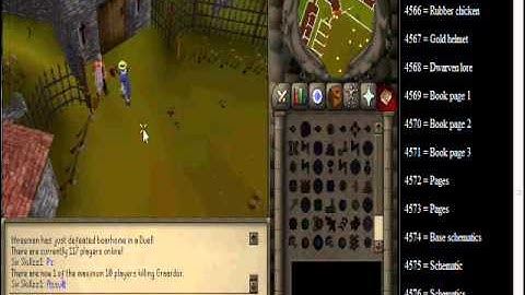 Runescape private server Project Catastrophe it has ::pickup