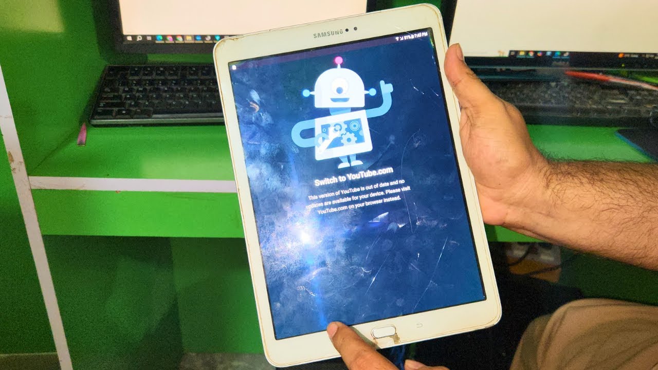 Samsung Tab S2 Fix "Switch to YouTube.com" Issue | switch to youtube ...