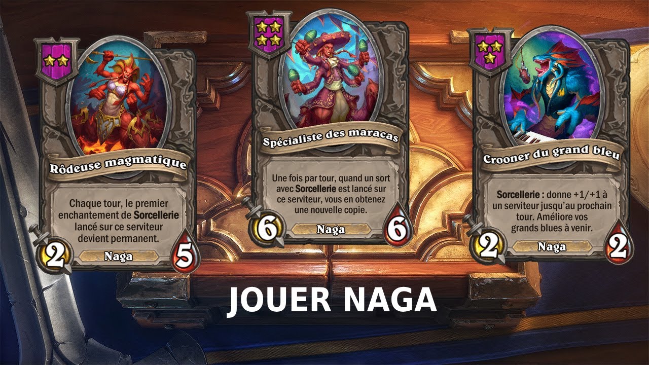 Jouer Naga Grand Bleu - Hearthstone Battleground saison 8