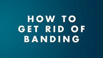 How To Get Rid of Gradient Banding - ASK A RETOUCHER