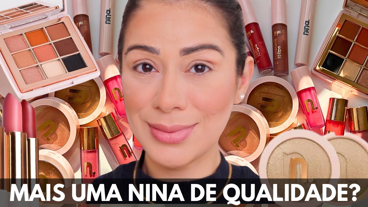 PRIMEIRAS IMPRESSÕES | Nova Marca NINA MAKEUP