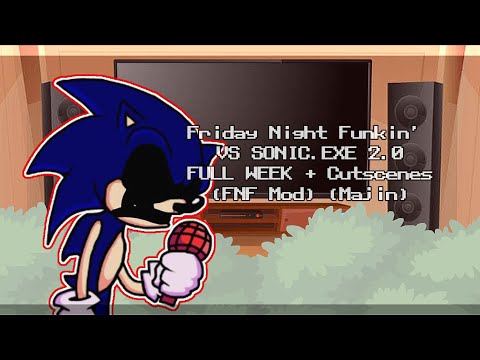 FNF VS Sonic exe 2 ALL Cutscenes #fnf #cutscenes #sonicexe #sonicexefn