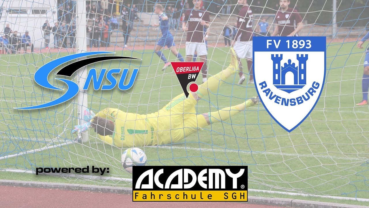 07.10.17 | Neckarsulmer SU - FV Ravensburg | Oberliga Ba-Wü | 10. Spieltag | Saison 17/18