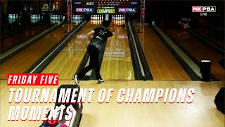 Friday Five - 2024 PBA Tournament of Champions Finals Moments